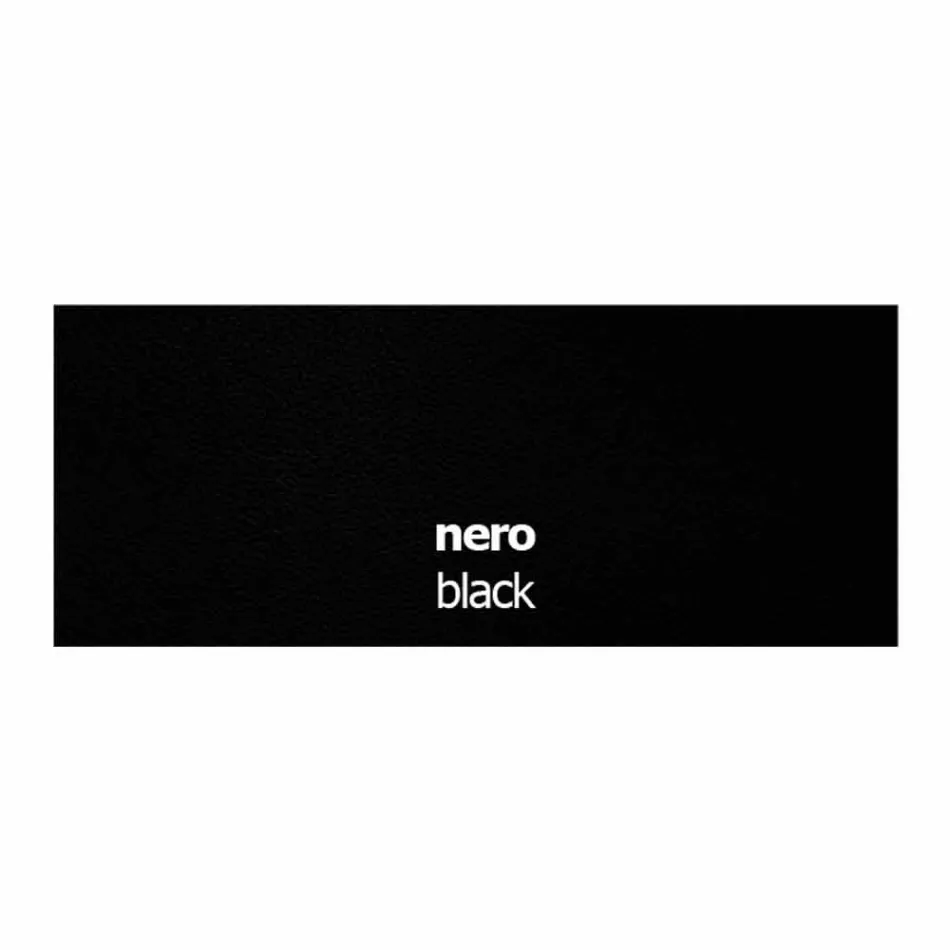 Matsalstol i Ecoleather och Metal Made in Italy, 2 stycken - Selen Viadurini