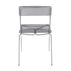 Matsalsstol i plexiglas tillverkad i Italien 2 delar - Charlotte Viadurini