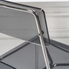 Matsalsstol i plexiglas tillverkad i Italien 2 delar - Charlotte Viadurini