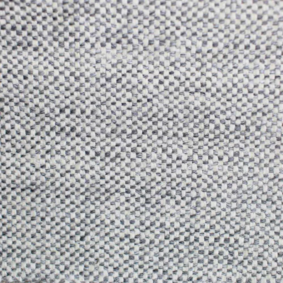 Tyg Matsalstol med träbas Tillverkad i Italien - Kokosnöt Viadurini