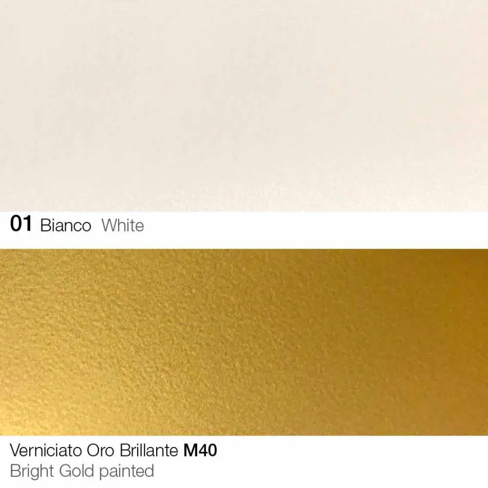 Tyg Matsalstol med guldben tillverkade i Italien - Marchesi Viadurini