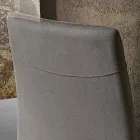 Modern matsalsstol i tyg tillverkad i Italien, Porzia Viadurini