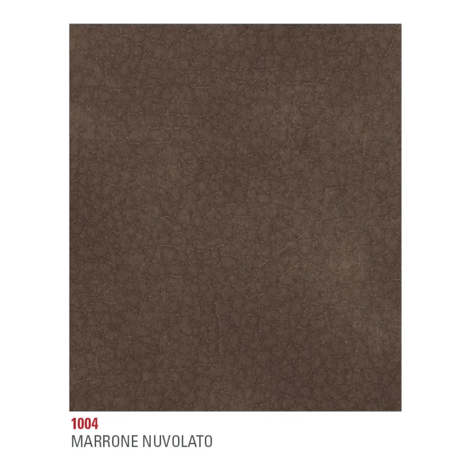 Matsalsstol klädd i ekologiskt läder tillverkad i Italien, 2 delar - belgisk Viadurini