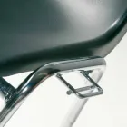 Mötesrumsstol eller modernt konferensrum i metall och svart ABS - Zetica Viadurini