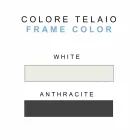 Hopfällbar direktörstol i duk Tillverkad i Italien, 2 stycken - Susy Viadurini