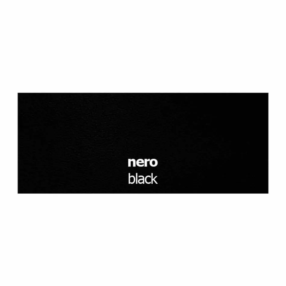 Läderklädd stol med metallkonstruktion tillverkad i Italien, 2 delar - zink Viadurini