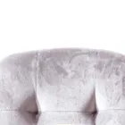 Fläckbeständig matstol med sammet, 4 delar - Kylie Viadurini