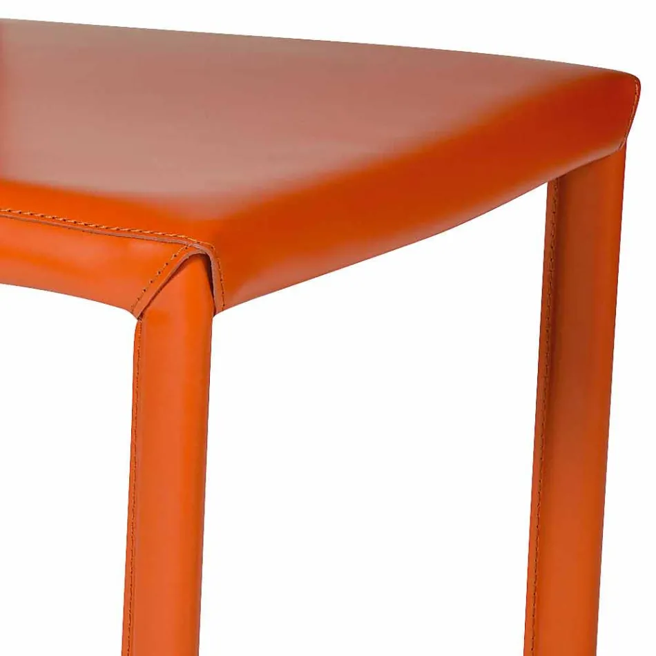 Modern design matsalstol, H88,5cm, Afrika, tillverkad i Italien Viadurini