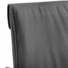 Design matsalstol i ekoskinn Bessie XL, tillverkad i Italien Viadurini