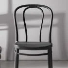 Matsalstol i polypropen stapelbar Upp till 10 enheter, 4 delar - Gaya Viadurini