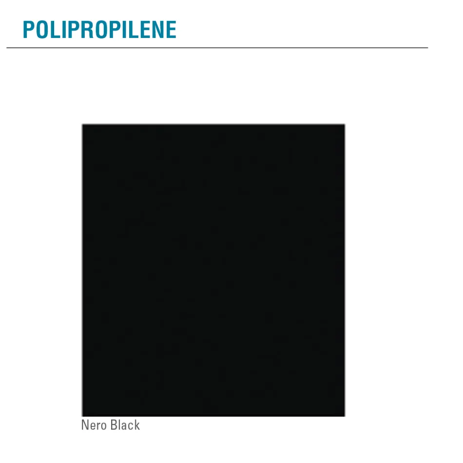 Vardagsrumsstol i trä och polypropen Tillverkad i Italien, 4 delar - Marbella Viadurini