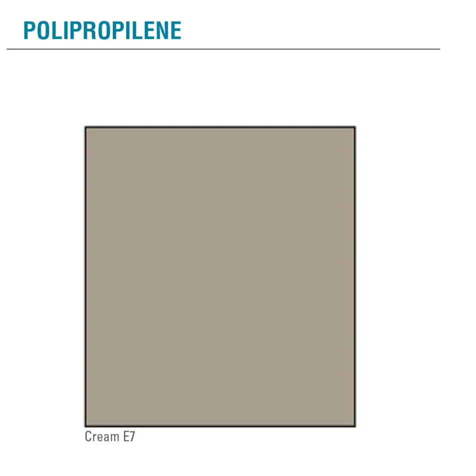 Vardagsrumsstol i trä och polypropen Tillverkad i Italien, 4 delar - Marbella Viadurini