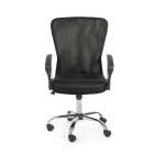 Kontorsstol med armstöd i stål och färgad polyester - Barberina Viadurini