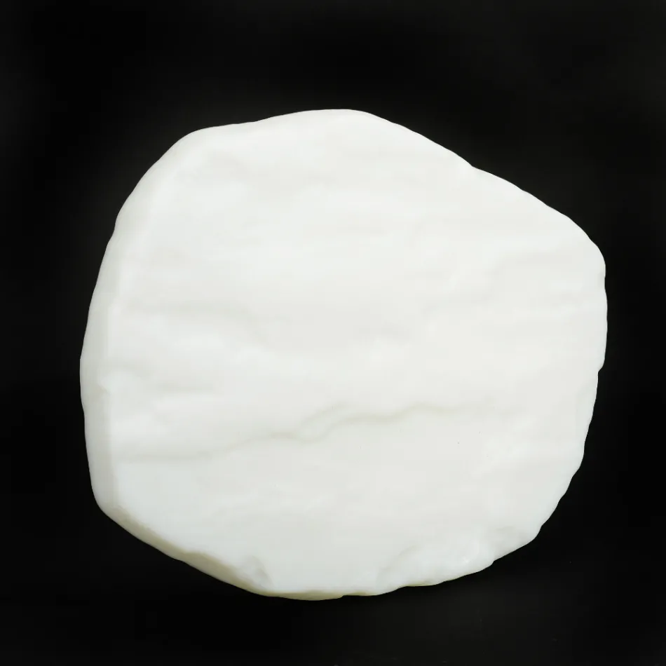 Trädgårdsstegljus i form av sten Fluo Made in Italy 4 delar - Sten Viadurini