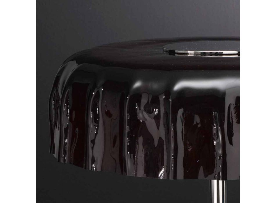 Selene Big Cap bordslampa glas Ø40 H 40cm gjord i Italien Viadurini