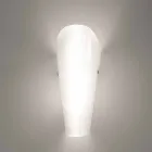 Selene Bloom applique glas handgjord i Italien 12x11 H 28 cm Viadurini