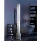 Selene Timglas blåst glas golvlampa H175cm Ø36 Viadurini