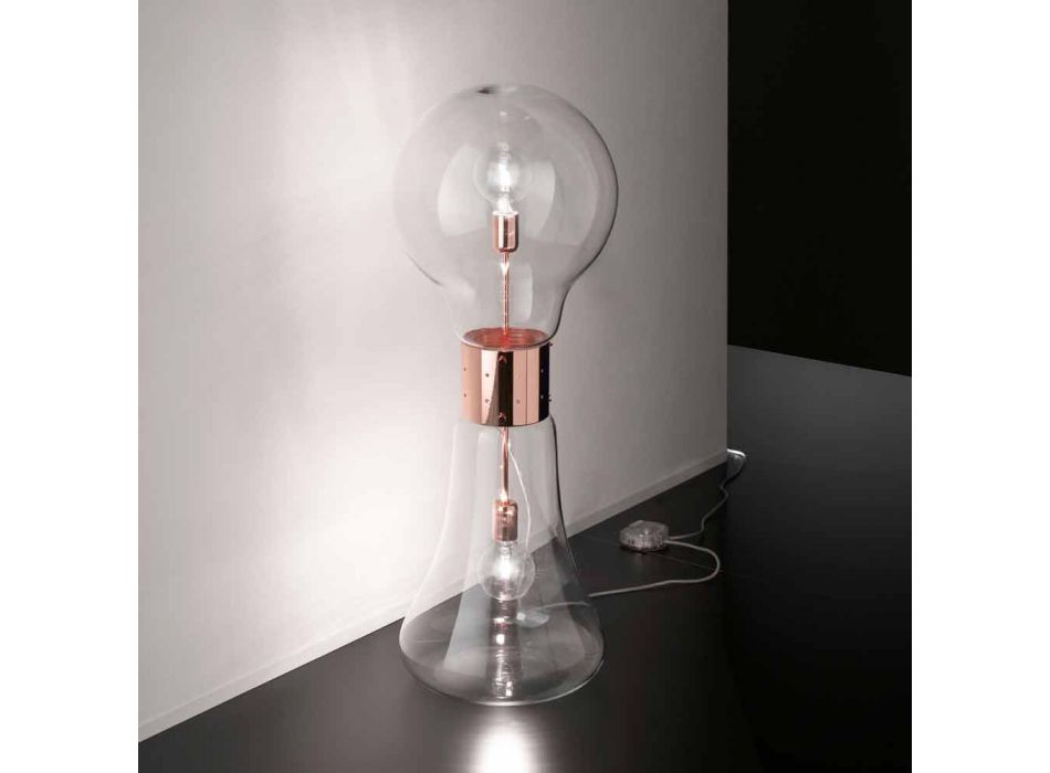 Selene Dina designer bordslampa i original Murano glas Viadurini