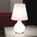 Selene evigt bordslampa blåst glas O41 H 72cm