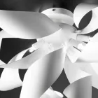 Selene Ginger metall tak som produceras i Italien Ø50 H35cm Viadurini