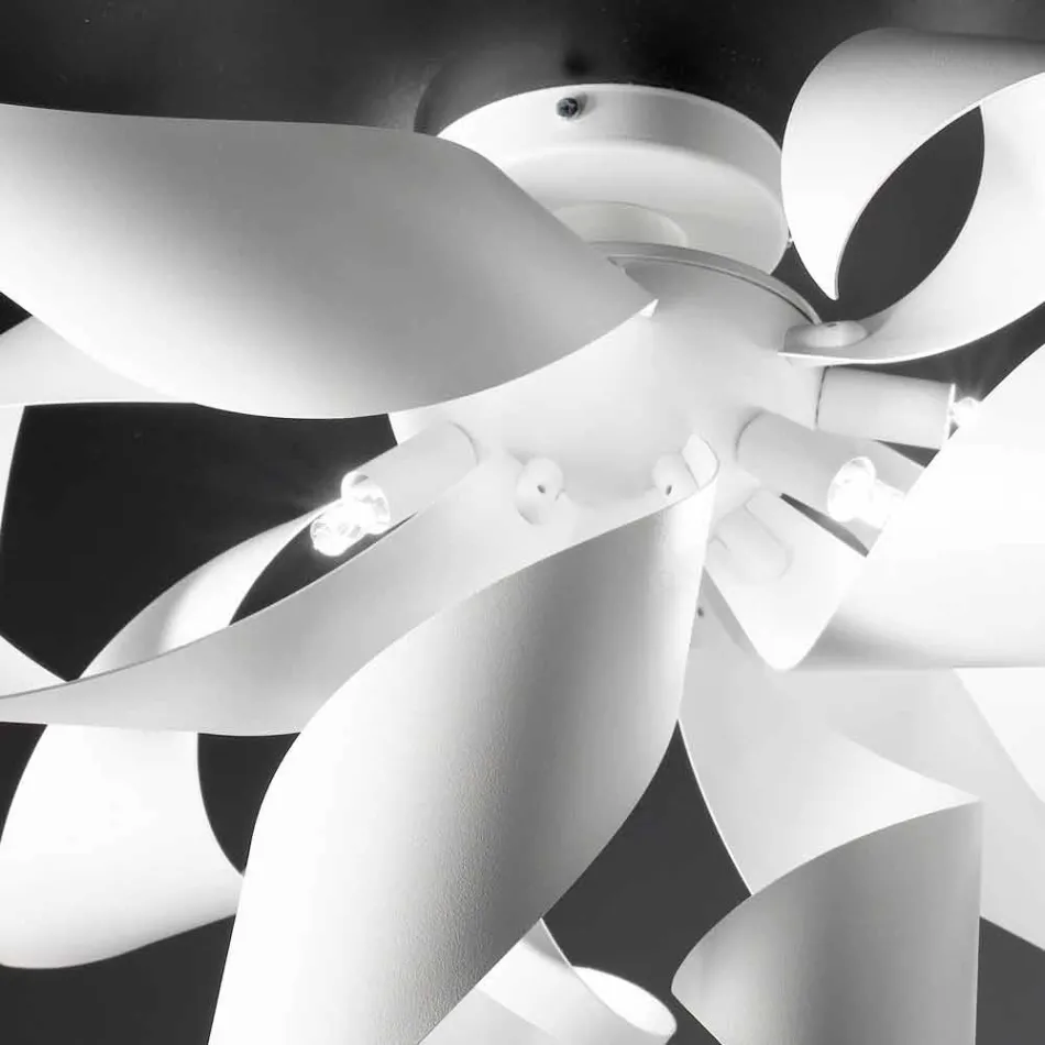 Selene Ginger metall tak som produceras i Italien Ø50 H35cm Viadurini