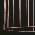 Selene Kluvì taklampa blåst glas Ø54 H 70 / 200cm Viadurini