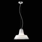 Selene Lampara suspension lampa blåst O37 H 24/140 cm glas Viadurini