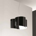 Selene Papiro suspension lampa tillverkad i Italien o46 x H 140 cm