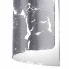 Selene Papyrus moderna kristall taklampa Ø15 H 125cm Viadurini