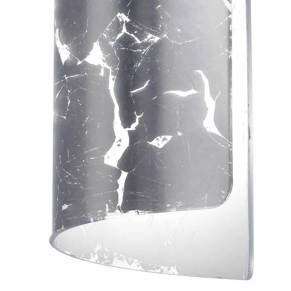 Selene Papyrus moderna kristall taklampa Ø15 H 125cm Viadurini