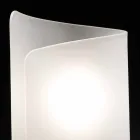 Selene Papiro bordslampa kristall tillverkad i Italien 15x14xH25cm Viadurini