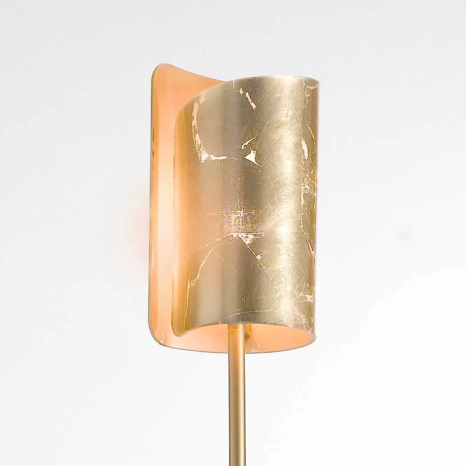 Selene Papiro designer golvlampa Crystal Ø15 H 180cm Viadurini