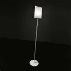 Selene Papiro designer golvlampa Crystal Ø15 H 180cm Viadurini