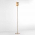 Selene Papiro designer golvlampa Crystal Ø15 H 180cm