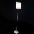 Selene Papiro designer golvlampa H185cm kristall Ø26