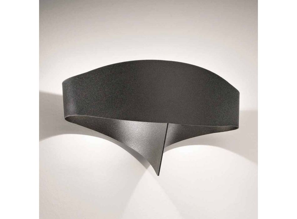 Selene Shield APPLIQUE modern design lackerat stål Viadurini