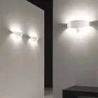 Selene Shield APPLIQUE modern design lackerat stål Viadurini