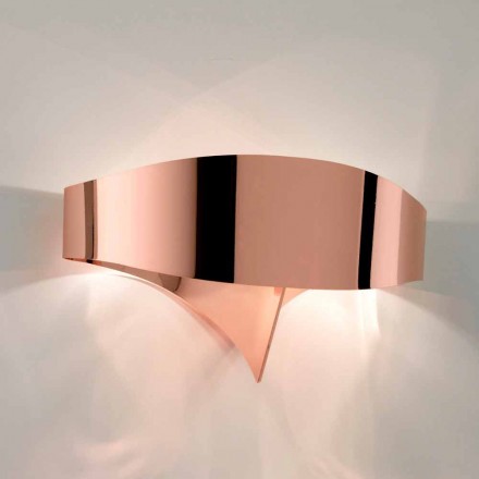 Selene wall lampa Shield galvanisk modern design, tillverkad i Italien Viadurini
