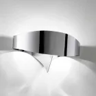 Selene wall lampa Shield galvanisk modern design, tillverkad i Italien Viadurini