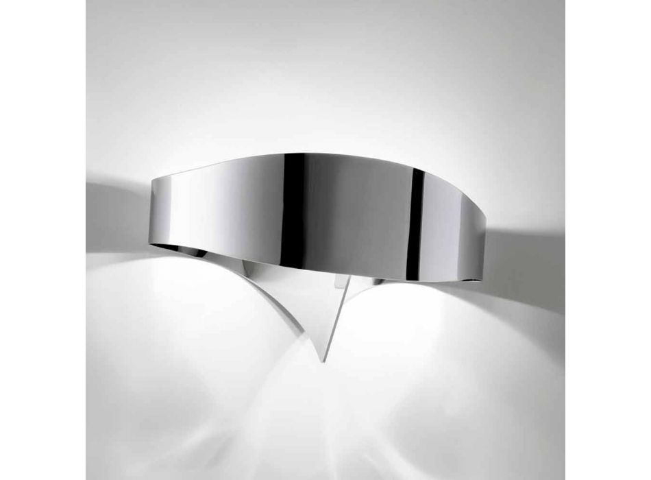 Selene wall lampa Shield galvanisk modern design, tillverkad i Italien Viadurini