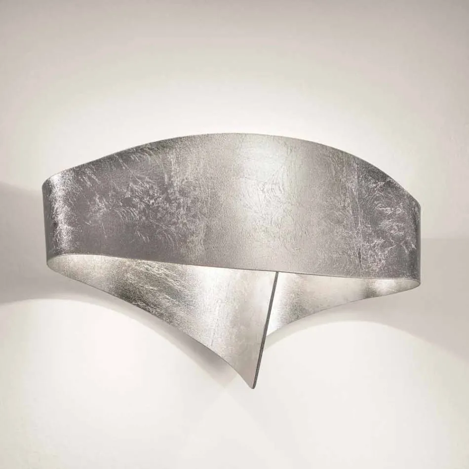 Selene modern vägglampa made in Italy Shield 29x15xH16 cm Viadurini