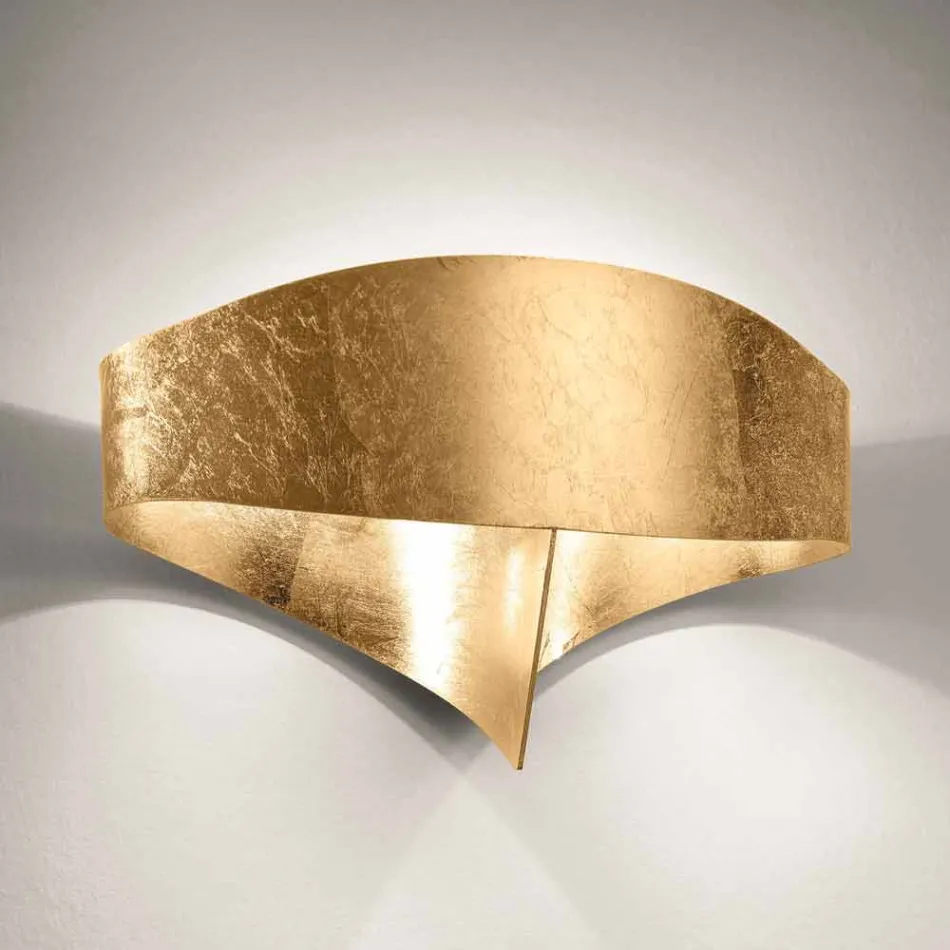 Selene modern vägglampa made in Italy Shield 29x15xH16 cm Viadurini