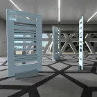 Separè Modern Design Väggkod Tillverkad i Italien Viadurini