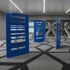 Separè Modern Design Väggkod Tillverkad i Italien Viadurini