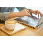 Uppsättning av 18 tekoppar med sockerskål och porslinbricka - Lucerne Viadurini