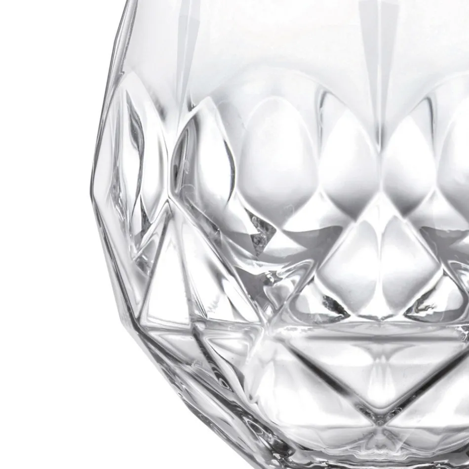 Lågglaslikörglas Service i Eco Crystal 12 st - Bromeo Viadurini
