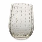 Glas Vattenglas Service Olika färger Vit Dekorationer 12 st - Persien Viadurini