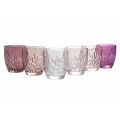 Glas Vattenglas Service Lavendelskärmar 12 st - Crimson