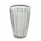 Modern glasdrinkuppsättning i dekorerat glas 12 stycken - mix Viadurini