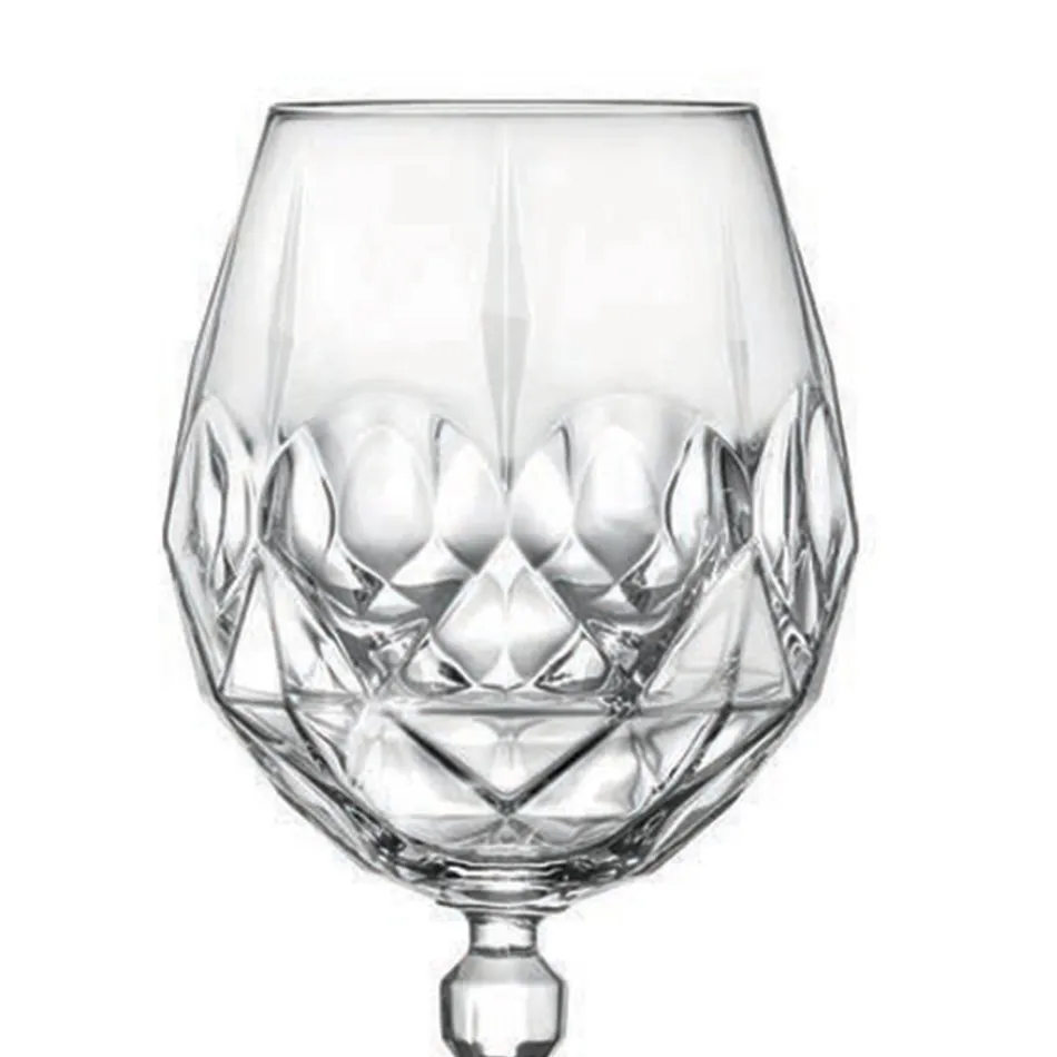 Aperitifsats i italiensk ekologisk kristall 12 st - Bromeo Viadurini